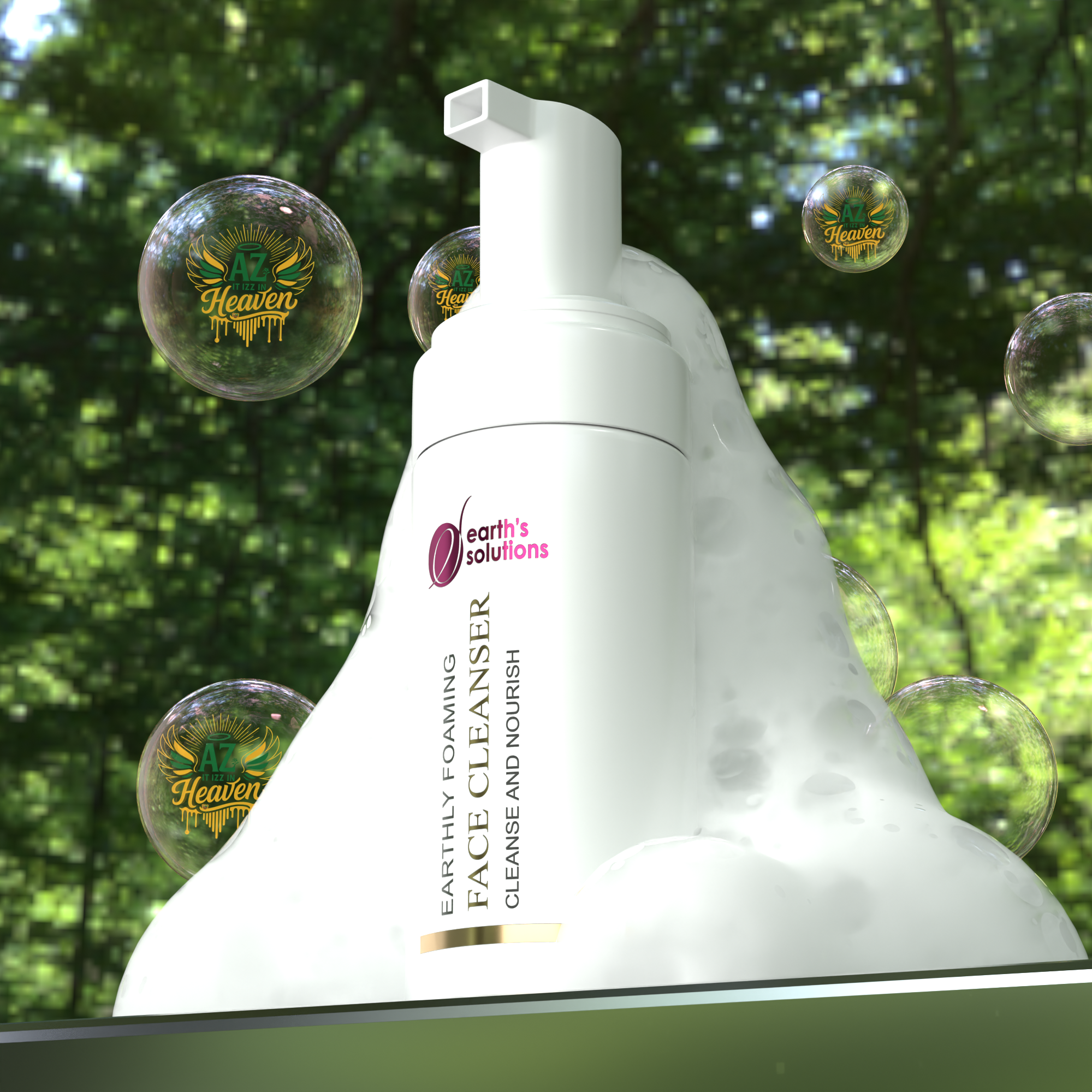 Homepathic Az It Izz in Heaven facial cleanser all natural recipe
