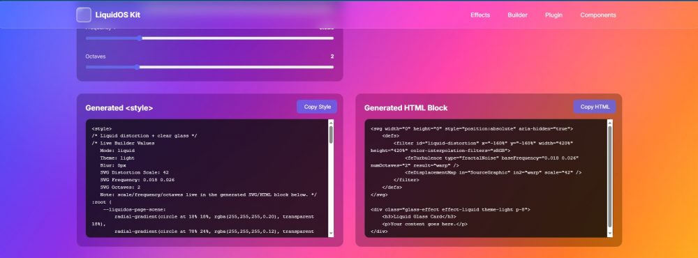 liquid-os-glass-water-fluid-html-css-plugin-image-2-with-builder-code-generator