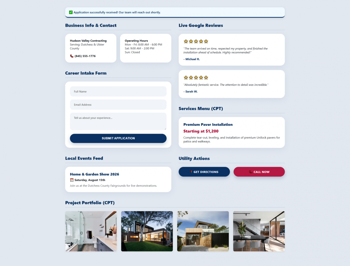 Hyper-Local Storefront Suite | WordPress Tools | NAP | E-E-A-T | SEO