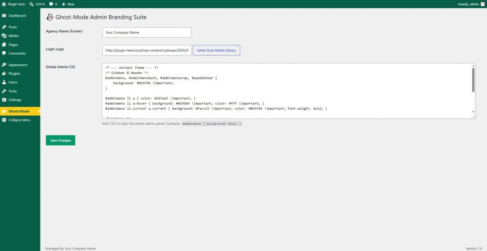 It’s an ultra-lightweight WordPress extension that strips the default footprint and injects your custom CSS natively at the absolute last hook layer. Deliver a beautifully sanitized, proprietary dashboard with zero external dependencies. Best of all: no recurring software subscriptions. Pay once. Own the asset forever. Get unlimited updates for the life of the utility.