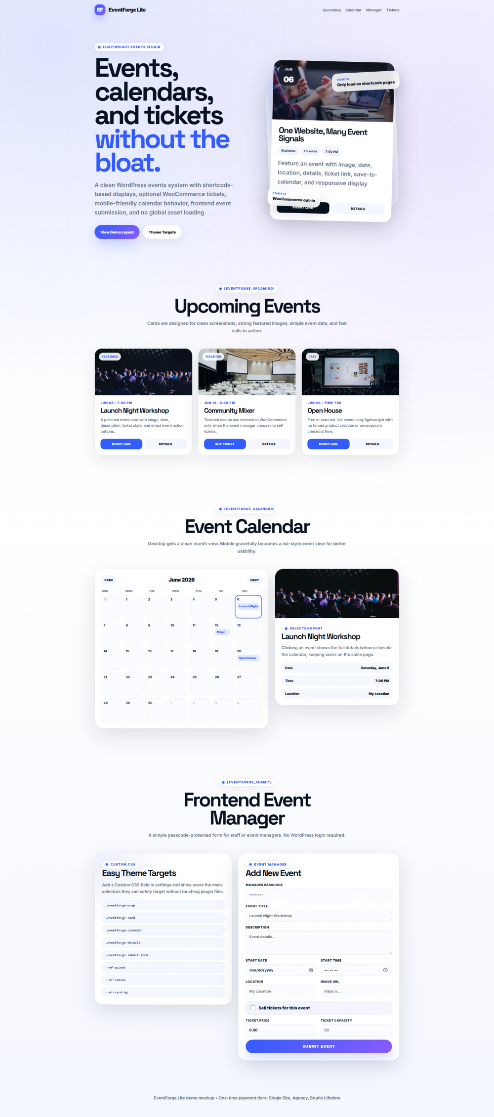 better-replacement-alternitave-tribe-events-lightweight-fast-clean-easy-to-use-wordpress-plugin-image-1
